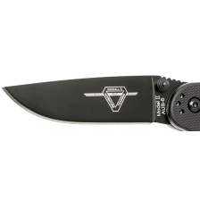 Нож Ontario Knife RAT II AUS-8 black (ON8861) фото 2