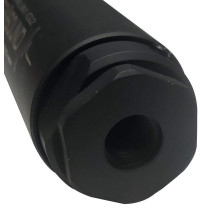 Глушник Zero Sound TITANium G2 калібр .223 Rem - 6,5 Creedmoor. Різьба 1/2"-20 UNF фото 3