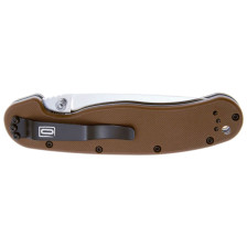 Нож складной Ontario Knife RAT I Linerlock Coyote brown фото 4