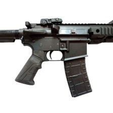 Сигнально-шумовой автомат AR-15 кал. 9 мм фото 3