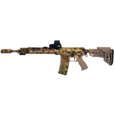 Приклад DLG TBS Tactical PCP (Mil-Spec) із регульованою щокою, койот фото 6