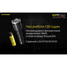 Ліхтар Nitecore CI7 фото 15