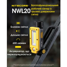 Ліхтар універс з магнітним кріпленням Nitecore NWL20 фото 7
