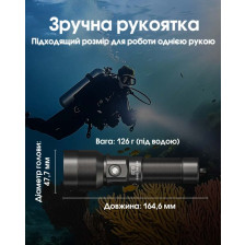 Ліхтар підводний Nitecore DL30 фото 10