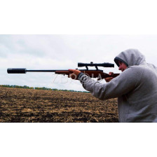 Глушитель Steel Immortal XL кал. 30. Резьба M14x1L фото 3