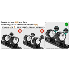 Кольца Discovery Scope Mount Rings 6061 Series (30 мм) Medium на Picatinny. ВН - 17 мм фото 8