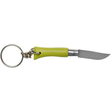 Ніж Opinel Keychain №2 Inox салатовий фото 2