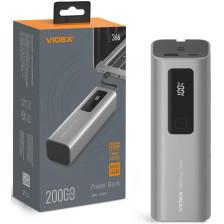 Повербанк VIDEX VPB-366 20000mAh PD100W Grey фото 16