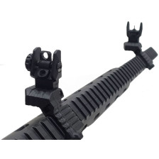 Мушка и целик DLG Tactical (DLG-184) Offset Sights Low Profile 45 на Picatinny фото 3
