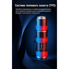 Ручной фонарь Klarus XT1C 1000 лм/850 mAh. Black фото 14