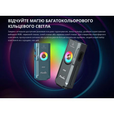 Фонарь наключный Fenix E06R серый фото 11