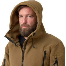 Флисовая кофта Helikon Patriot Fleece - Heavy Fleece (размер - XL, цвет - Coyote) фото 5