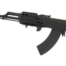 Передняя рукоятка DLG Tactical (DLG-159) горизонтальная на Picatinny (полимер) черная фото 4