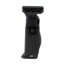 Передня рукоятка DLG Tactical (DLG-048) складна на Picatinny (полімер) чорна фото 6