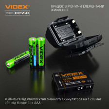 Налобний світлодіодний ліхтарик VIDEX VLF-H055D фото 5