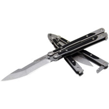 Нож-бабочка Mr. Blade MadCap Black Stonewash фото 3