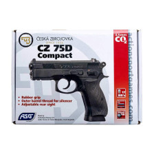 Пневматичний пістолет ASG CZ 75D Compact фото 8