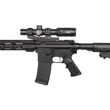 Карабин DPMS DR-15 16” M4 кал .223 Rem + прицел Bushnell 1-6х24 и моноблок Leapers фото 3