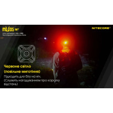 Ліхтар налобний Nitecore NU05 KIT V2 фото 15