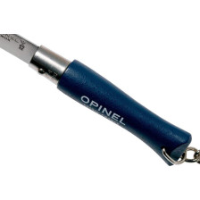 Ніж Opinel Keychain №4 Inox синій фото 6