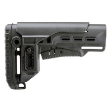 Приклад DLG TBS Tactical PCP (Mil-Spec) с регулируемой щекой, черный фото 2