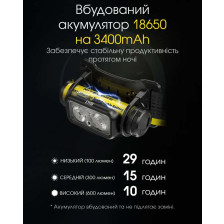 Ліхтар налобний Nitecore NU43 фото 8