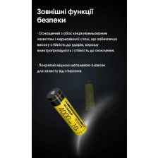 Акумулятор літієвий Nitecore NL1840HP Li-Ion 18650 3.6V (10A, 4000mAh) фото 10