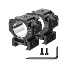 Кольца Discovery Scope Mount Rings 6061 Series (25.4 мм) Low на Picatinny. ВН - 11.4 мм фото 2