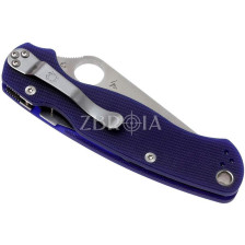 Ніж Spyderco ParaMilitary 2 Dark Blue (C81GPDBL2) фото 4