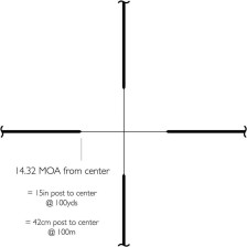 Приціл Hawke Vantage 4x32 30/30 Duplex фото 3
