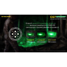 Ліхтар Nitecore CG7 фото 4