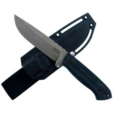 Нож Za-Pas Ultra Outdoor Stonewash (black G10, kydex sheath) фото 2