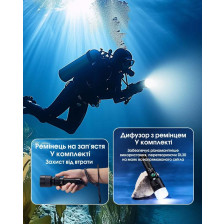 Ліхтар підводний Nitecore DL30 фото 13