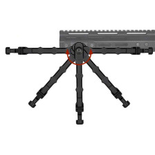 Сошки RocK V9 на M-LOK (висота 18.4 - 22.9 см) роздільні фото 6