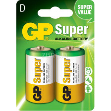 Батарейка GP Super Alkaline D (LR20) фото 2