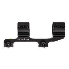 Моноблок Vector Optics One Piece ACD Mount Extra Light (25.4/30 мм) High на Picatinny (с уровнем) фото 3