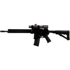 Цівка X-GUN Handguard MK1 13.5" для AR-15 (алюміній) чорна фото 2