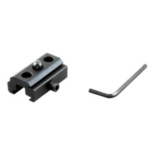 Сошки Vector Optics Carbon Fiber Swivel Bipod на антабку (высота 15.2 - 22.9 см) с переходником на Weaver/Picatinny фото 6