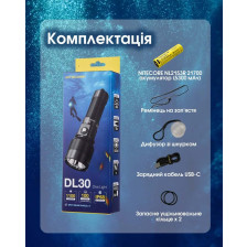 Ліхтар підводний Nitecore DL30 фото 16