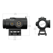 Коллиматорный прицел Vector Optics Paragon 4x24 Micro Prism фото 8