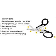 Ножницы Leatherman Raptor Rescue Tan (832174) + чехол Utility фото 2