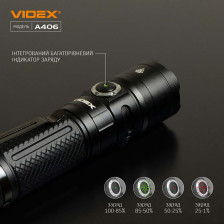Портативный светодиодный фонарь VIDEX VLF-A406 фото 8