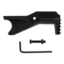 Передня рукоятка Strike Industries Cobra Tactical Fore Grip на Picatinny (полімер) чорна фото 3