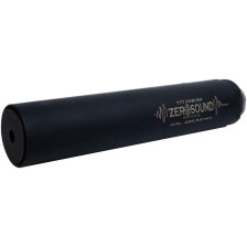 Глушник Zero Sound TITANium Brake кал. 223 - 6,5 Creedmoor. Різьба M17x1 фото 3