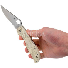 Ніж Spyderco Stretch 2 Straight Spine Ivory Sprint Run фото 8