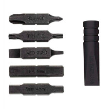 Переходник-битодержатель + биты Leatherman Removable Bit Driver на крестовую отвертку мультитула (931013) фото 2