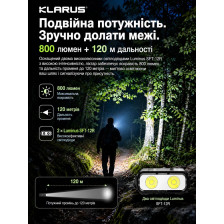 Ультратонкий фонарь Klarus E5 Ultra 800 лм/1400 mAh. Black фото 12