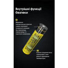 Акумулятор літієвий Nitecore NL1840HP Li-Ion 18650 3.6V (10A, 4000mAh) фото 8