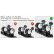 Кольца Discovery Scope Mount Rings 6061 Series (25.4 мм) Low на Picatinny. ВН - 11.4 мм фото 9