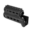Цевье DLG Tactical (DLG-122) для АКС-74У (полимер) черное фото 2